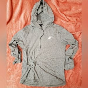 Men’s Nike Swoosh Lightweight Pullover Embroidered Logo Spell Out Hoodie Size s